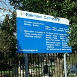 Rainham Cemetery. Photo by Boreenatra